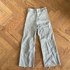 Zara the Marine HW straight Jean, size 6